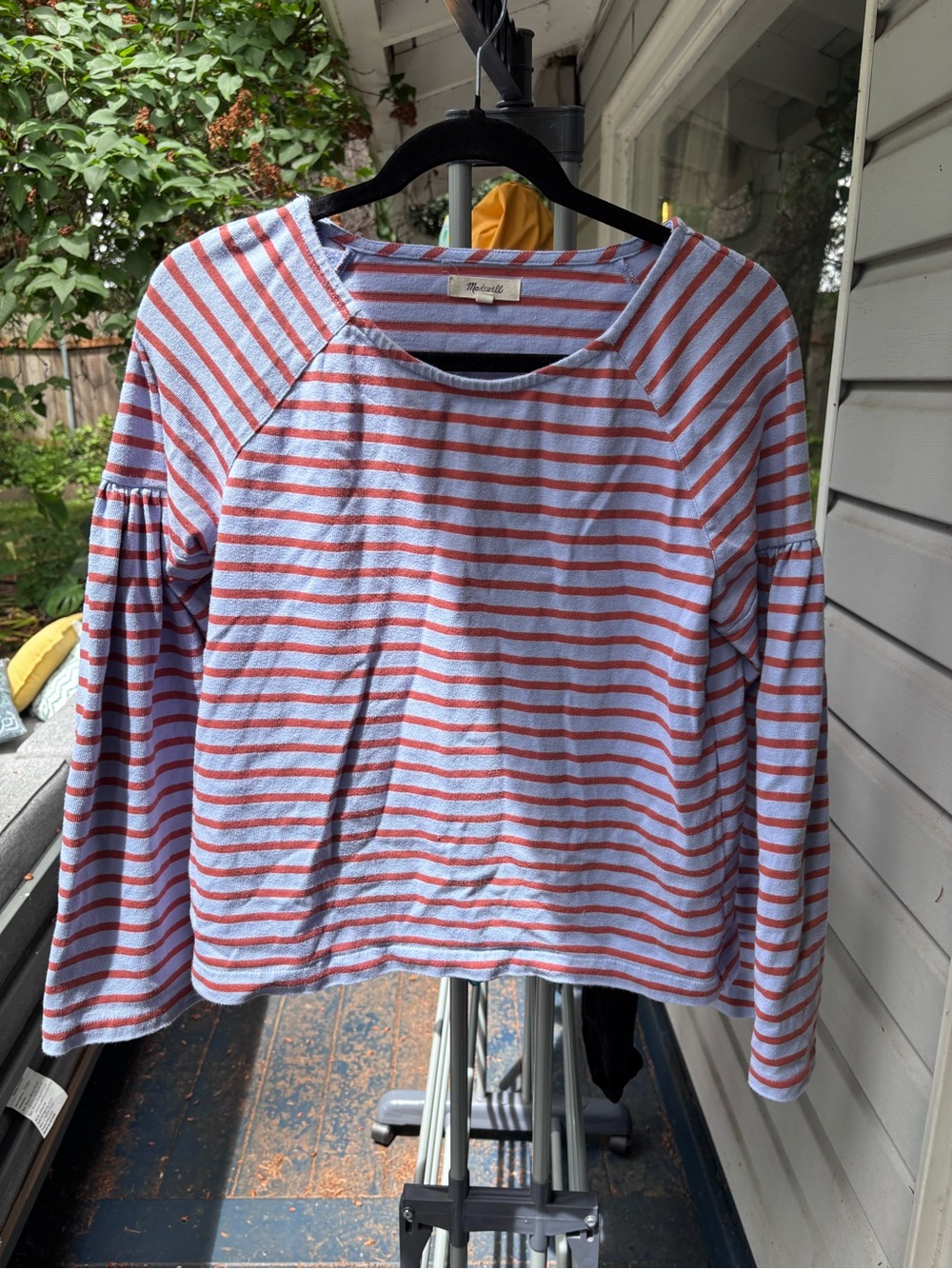Madewell striped Long-Sleeve Top